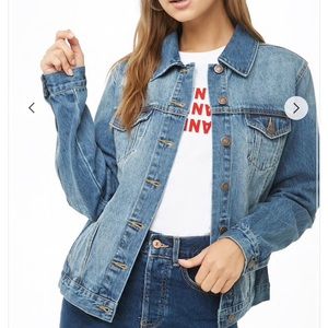 Distressed Denim Jacket